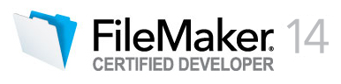 Logo Certified FileMaker 14 Developer