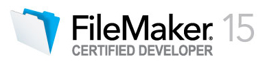 Logo Certified FileMaker 15 Developer